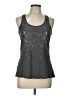 Old Navy 100% Rayon Silver Tank Top Size L - photo 1