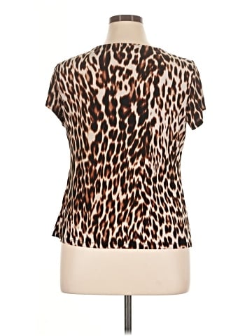 Worthington Short Sleeve Blouse (view 2)
