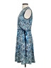 Max Studio Paisley Blue Cocktail Dress Size S - photo 5