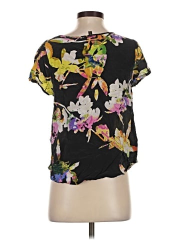Yumi Kim Short Sleeve Silk Top (view 2)