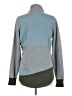 L.L.Bean Color Block Gray Turtleneck Sweater Size M-R - photo 2