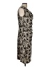 Larry Levine Animal Print Black Cocktail Dress Size L - photo 4