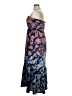 Amadi Tie-dye Blue Tan Cocktail Dress Size M - photo 5