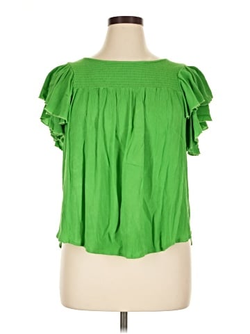 Forgotten Grace Short Sleeve Blouse (view 1)