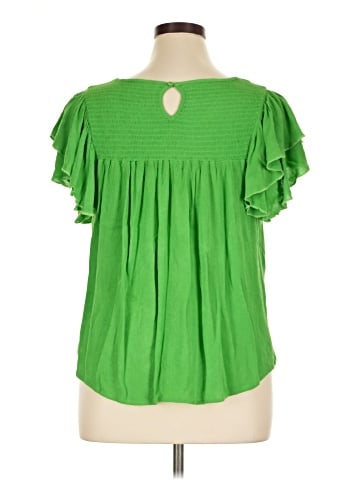Forgotten Grace Short Sleeve Blouse (view 2)