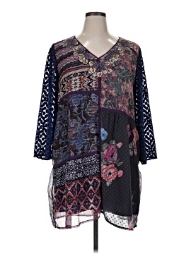 Soft Surroundings 3/4 Sleeve Blouse (view 1)