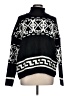 CeCe Print Black Pullover Sweater Size L - photo 1