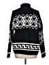 CeCe Print Black Pullover Sweater Size L - photo 2
