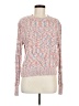 J.Crew Factory Store Tweed Pink Pullover Sweater Size M - photo 1