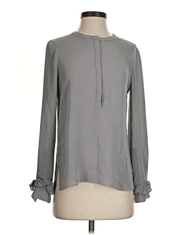 Kobi Halperin Long Sleeve Silk Top (view 1)