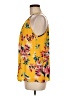 Papermoon 100% Polyester Yellow Sleeveless Blouse Size M - photo 5