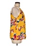 Papermoon 100% Polyester Yellow Sleeveless Blouse Size M - photo 4