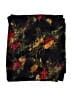 Anthropologie Floral Black Scarf One size - photo 2