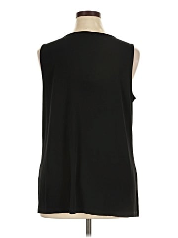 Susan Graver Sleeveless T-Shirt (view 2)