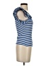 Zesica Blue Short Sleeve Top Size S - photo 4