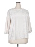 J.Jill Ivory 3/4 Sleeve T-Shirt Size 2X - photo 1