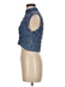 Zara Blue Sleeveless Top Size M - photo 5