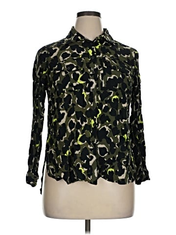 ELOQUII 3/4 Sleeve Blouse (view 1)