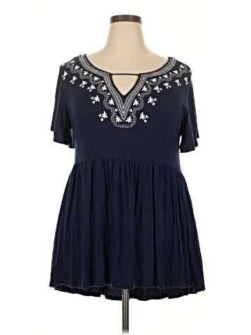 Torrid Short Sleeve Blouse (view 1)