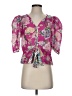 Sandro Pink 3/4 Sleeve Blouse Size Sm (1) - photo 1
