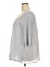 Gilli 100% Cotton Gray 3/4 Sleeve Top Size 2X - photo 5