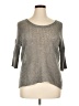 James Perse Metallic Gray Pullover Sweater Size XL (4) - photo 1