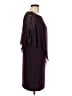 Xscape Burgundy Cocktail Dress Size 12 (petite) - photo 4