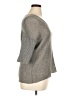 James Perse Metallic Gray Pullover Sweater Size XL (4) - photo 4