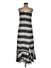 Thakoon Stripes Gray Casual Dress Size 8 - photo 1