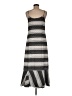 Thakoon Stripes Gray Casual Dress Size 8 - photo 2