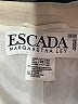 Escada by Margaretha Ley Stripes Ivory Wool Blazer Size EU 34 / US 4 - photo 6