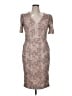 Xscape Tan Pink Cocktail Dress Size 14 - photo 1