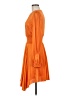 A.L.C. 100% Polyester Orange Cocktail Dress Size 6 - photo 5