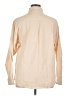 Unbranded Solid Tan Long Sleeve Button-Down Shirt Size XL - photo 2
