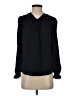 Current Air 100% Polyester Black Long Sleeve Blouse Size S - photo 1