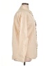 Unbranded Solid Tan Long Sleeve Button-Down Shirt Size XL - photo 4