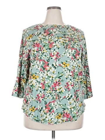 Westbound 3/4 Sleeve Blouse (view 1)