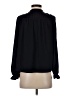 Current Air 100% Polyester Black Long Sleeve Blouse Size S - photo 2