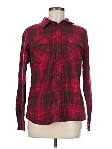 Duluth Trading Co. Long Sleeve Button-Down Shirt (view 1)