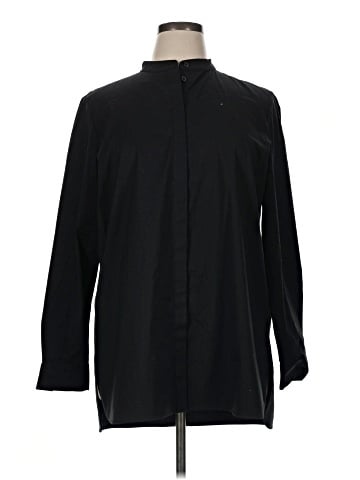 Lafayette 148 New York Long Sleeve Blouse (view 1)