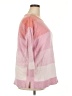 T by Talbots 100% Cotton Color Block Pink Pullover Sweater Size 2X - photo 4