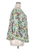 Westbound Floral Teal 3/4 Sleeve Blouse Size 2X - photo 4