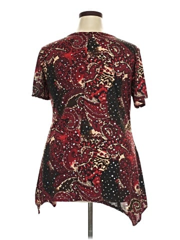 Lavish Short Sleeve Blouse (view 2)
