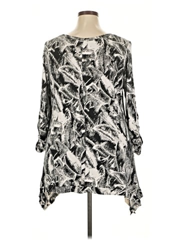 Premise Studio 3/4 Sleeve Blouse (view 2)