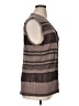Doncaster Collection 100% Rayon Brown Sweater Vest Size XL - photo 4