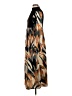 Shein 100% Polyester Print Brown Casual Dress Size 4 - photo 5