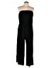 J Valdi Solid Black Jumpsuit Size XL - photo 1