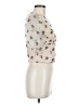 Zara Ivory Short Sleeve Blouse Size M - photo 4
