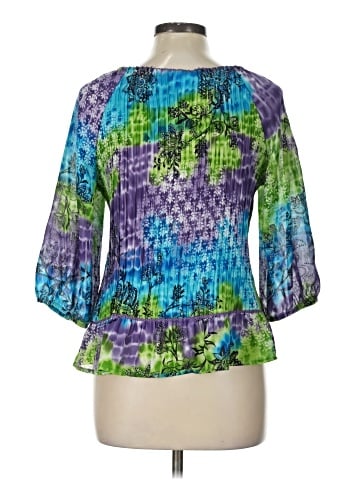 DressBarn 3/4 Sleeve Blouse (view 2)
