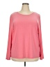 N Touch Pink Long Sleeve Top Size 2X - photo 1